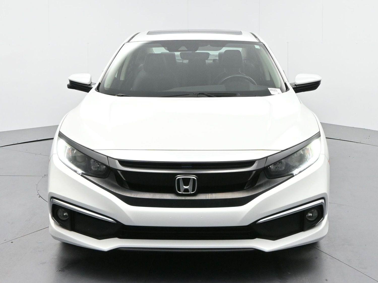 Used 2020 Platinum White Pearl Honda EX-L image 2
