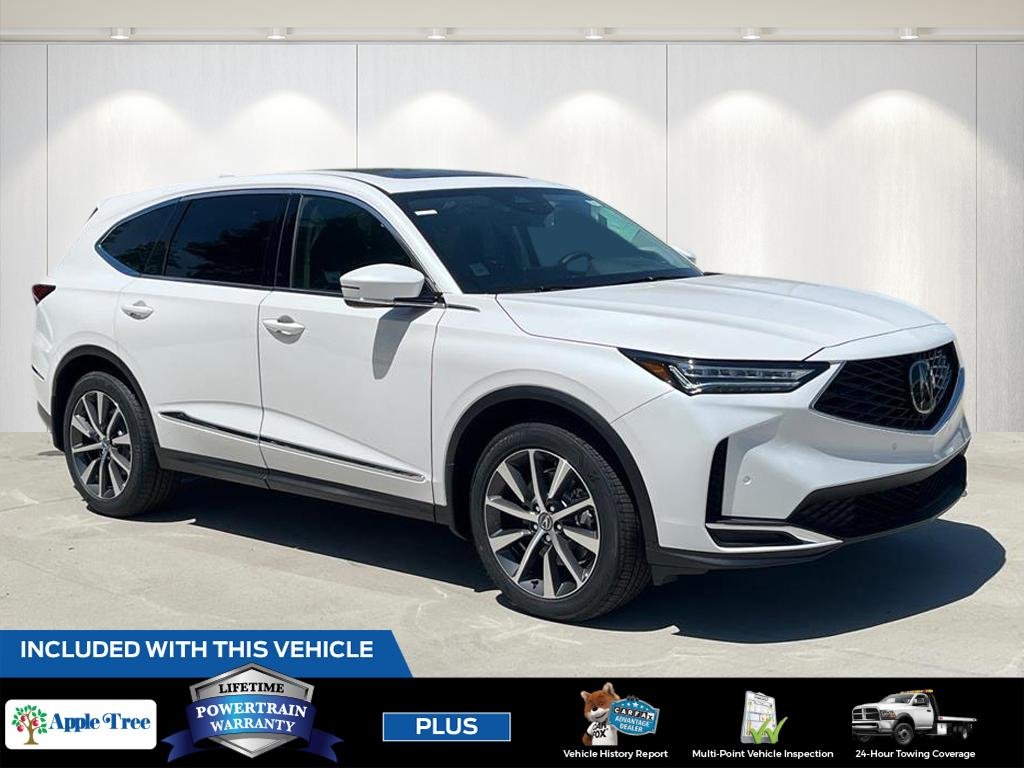 New 2026 Platinum White Pearl Acura Technology Package SH-AWD image 2