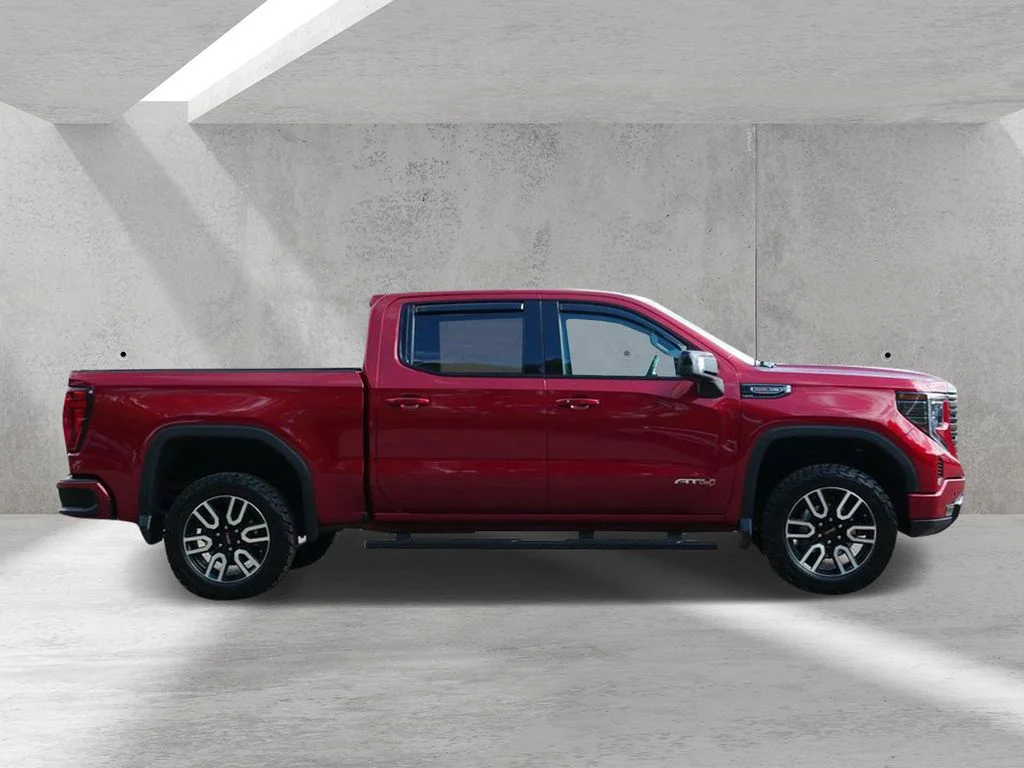 Certified 2023 GMC Sierra 1500 AT4 with VIN 1GTUUEEL0PZ238054 for sale in White Bear Lake, Minnesota