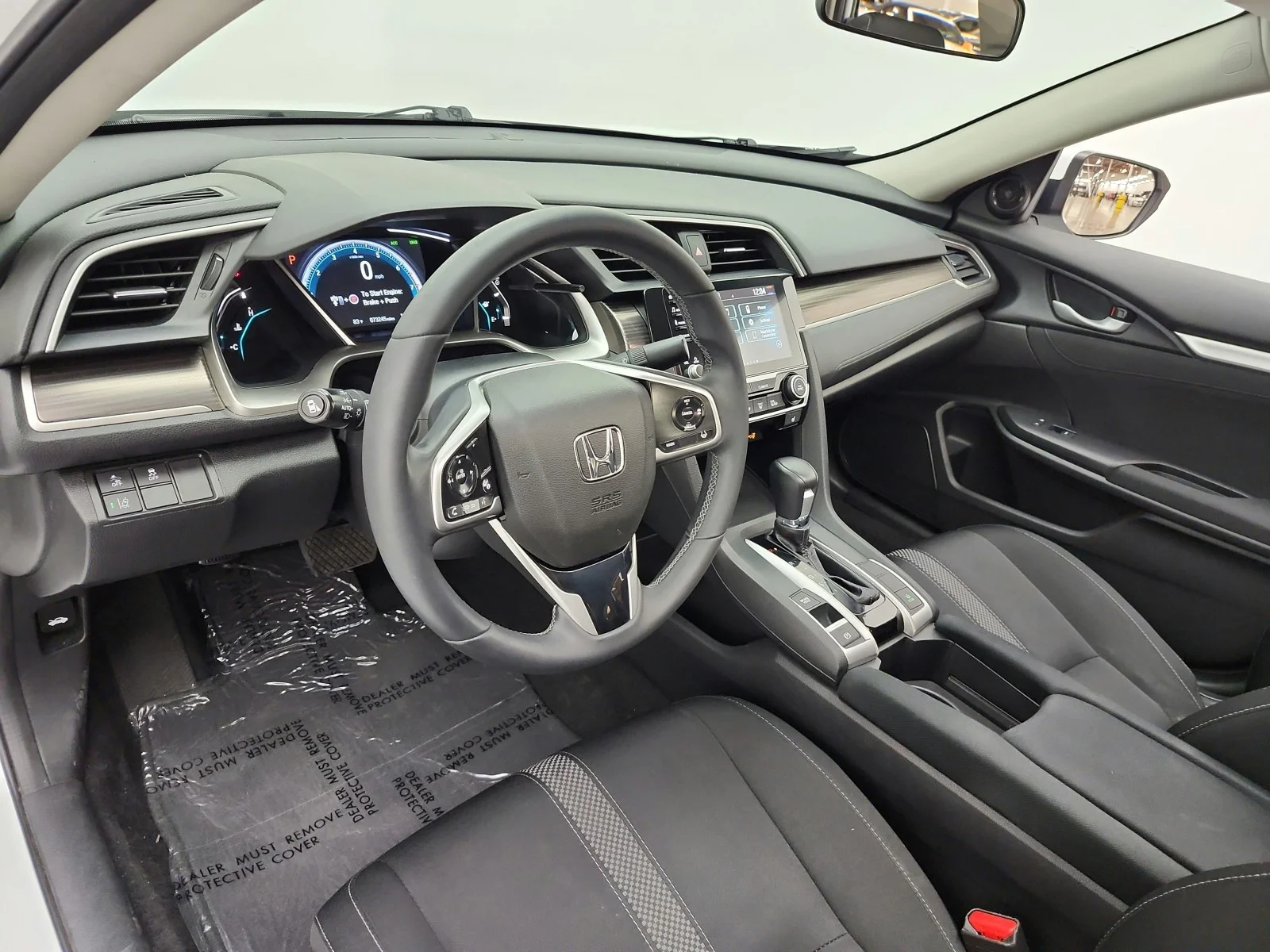 Used 2019 Platinum White Pearl Honda EX CVT image 9