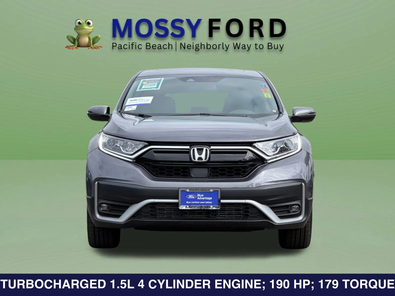Used 2022 Modern Steel Metallic Honda EX-L Certified Pre-Owned image 10