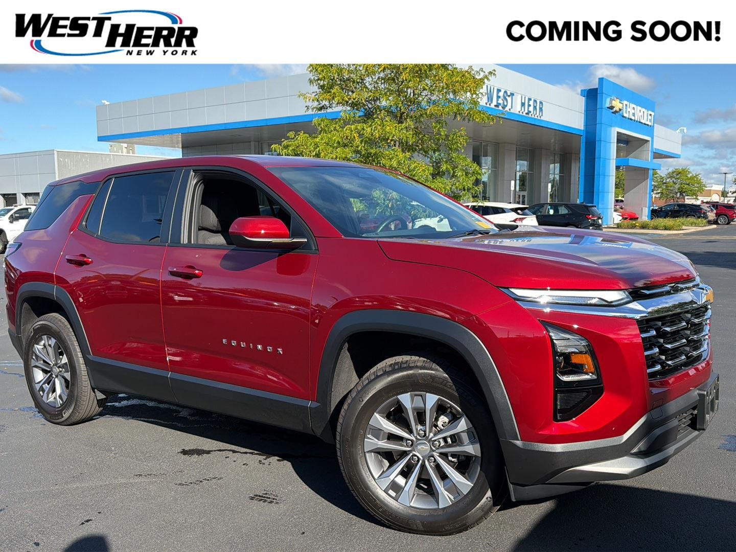 Used 2026 Radiant Red Tintcoat Chevrolet AWD LT image 1