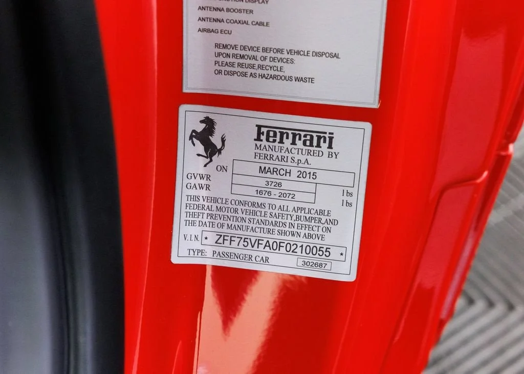 Certified Used 2015 Rosso Corsa Ferrari Speciale image 37