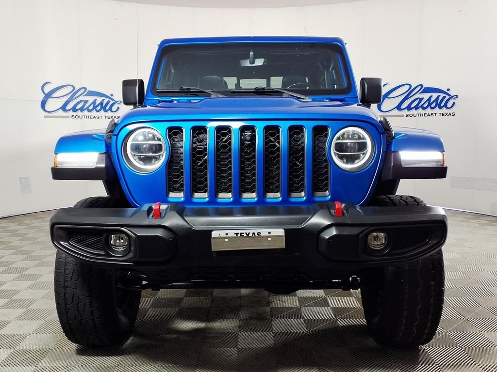 Used 2021 Blue Jeep Rubicon image 3