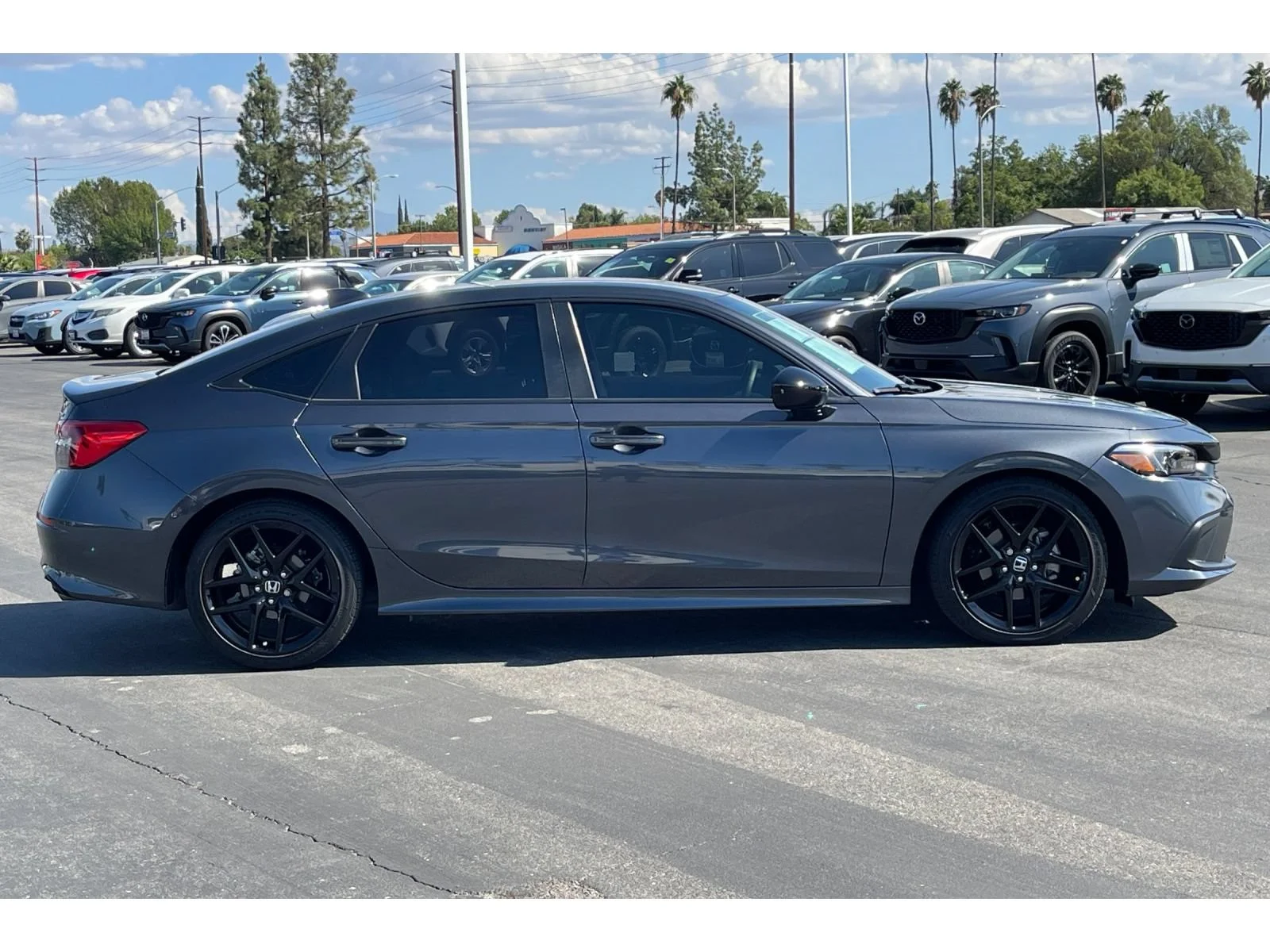 Certified Used 2024 Meteorite Gray Metallic Honda 2.0L 4D SPORT image 31