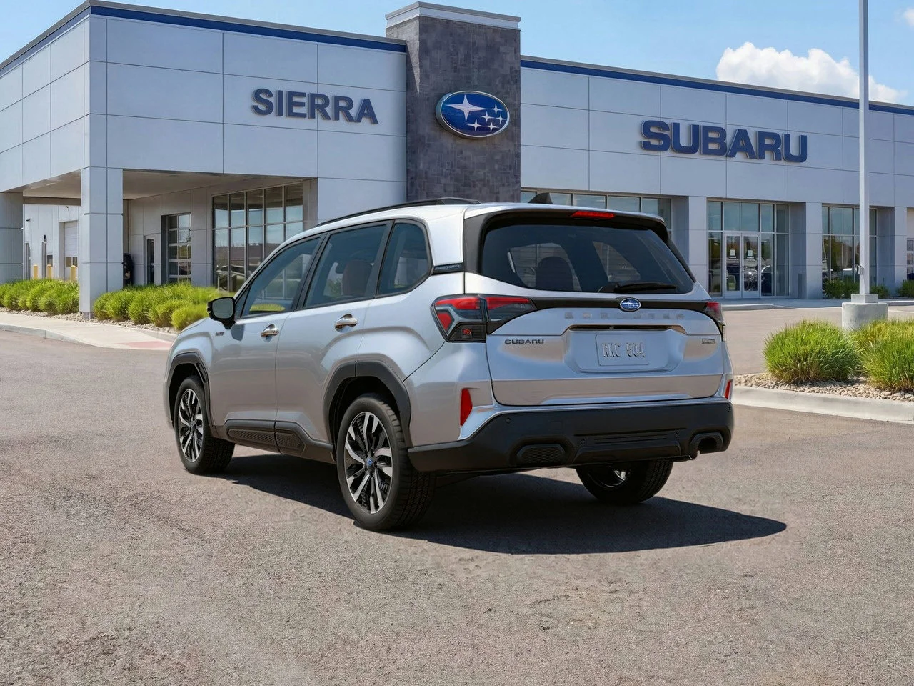 New 2026 Ice Silver Metallic Subaru Touring Hybrid image 7