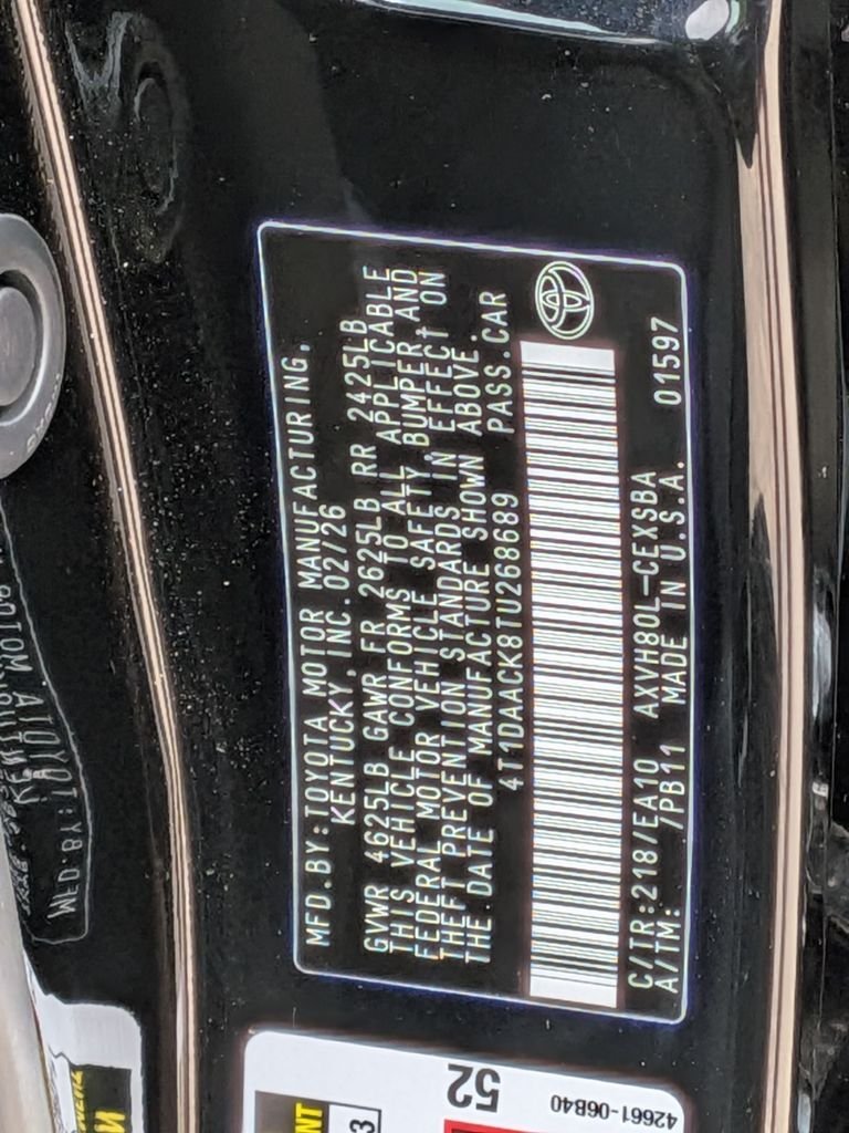 Used 2026 Black Toyota SE image 33