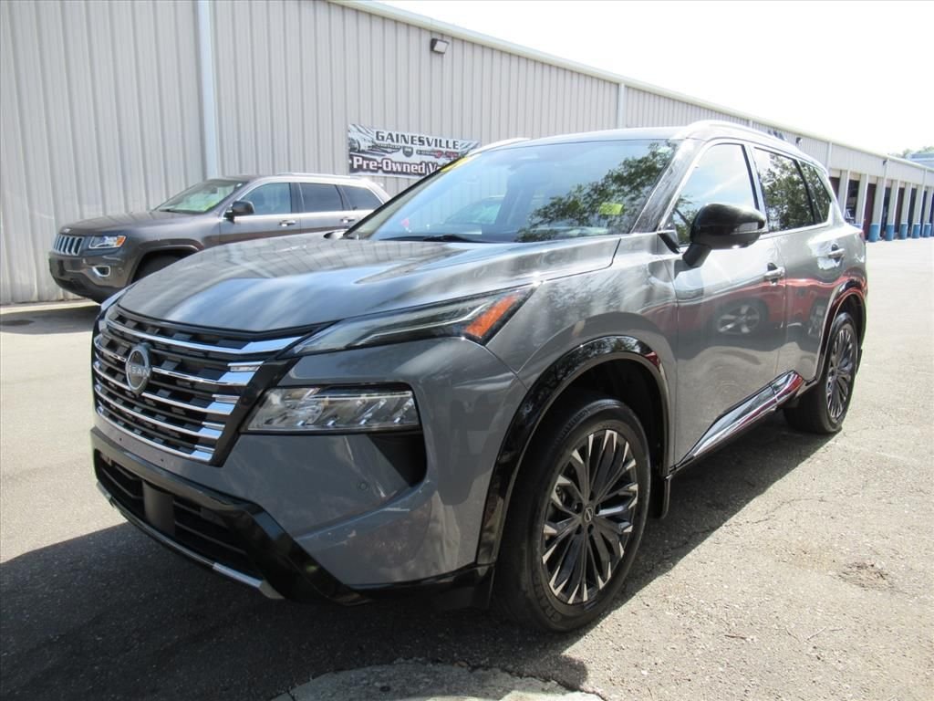 Used 2024 Gray Nissan Platinum image 2