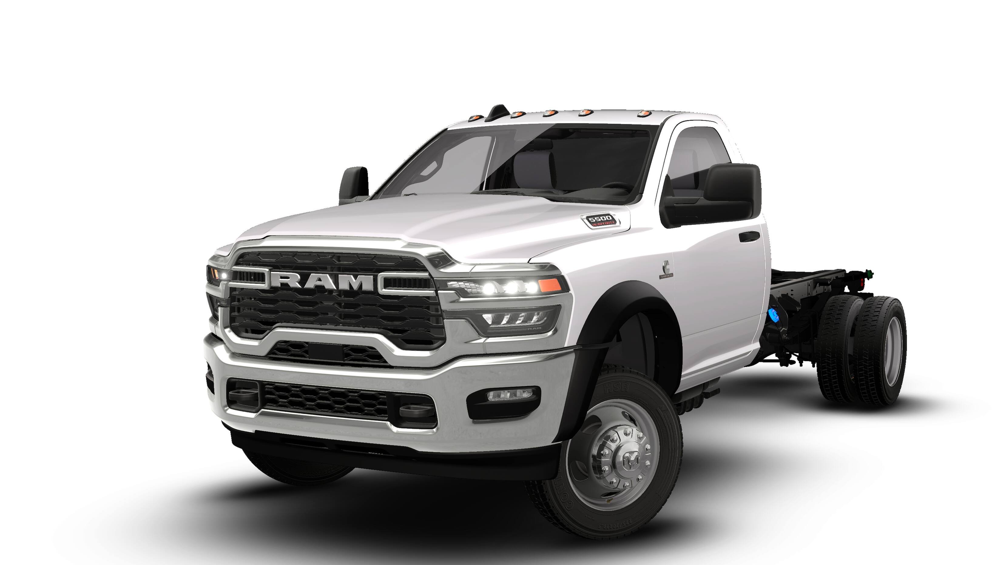 New 2026 Bright White Clear-Coat Exterior Paint RAM Tradesman image 1