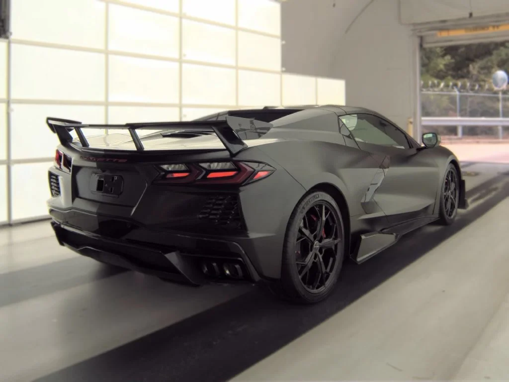 Used 2022 Black Chevrolet Stingray image 2