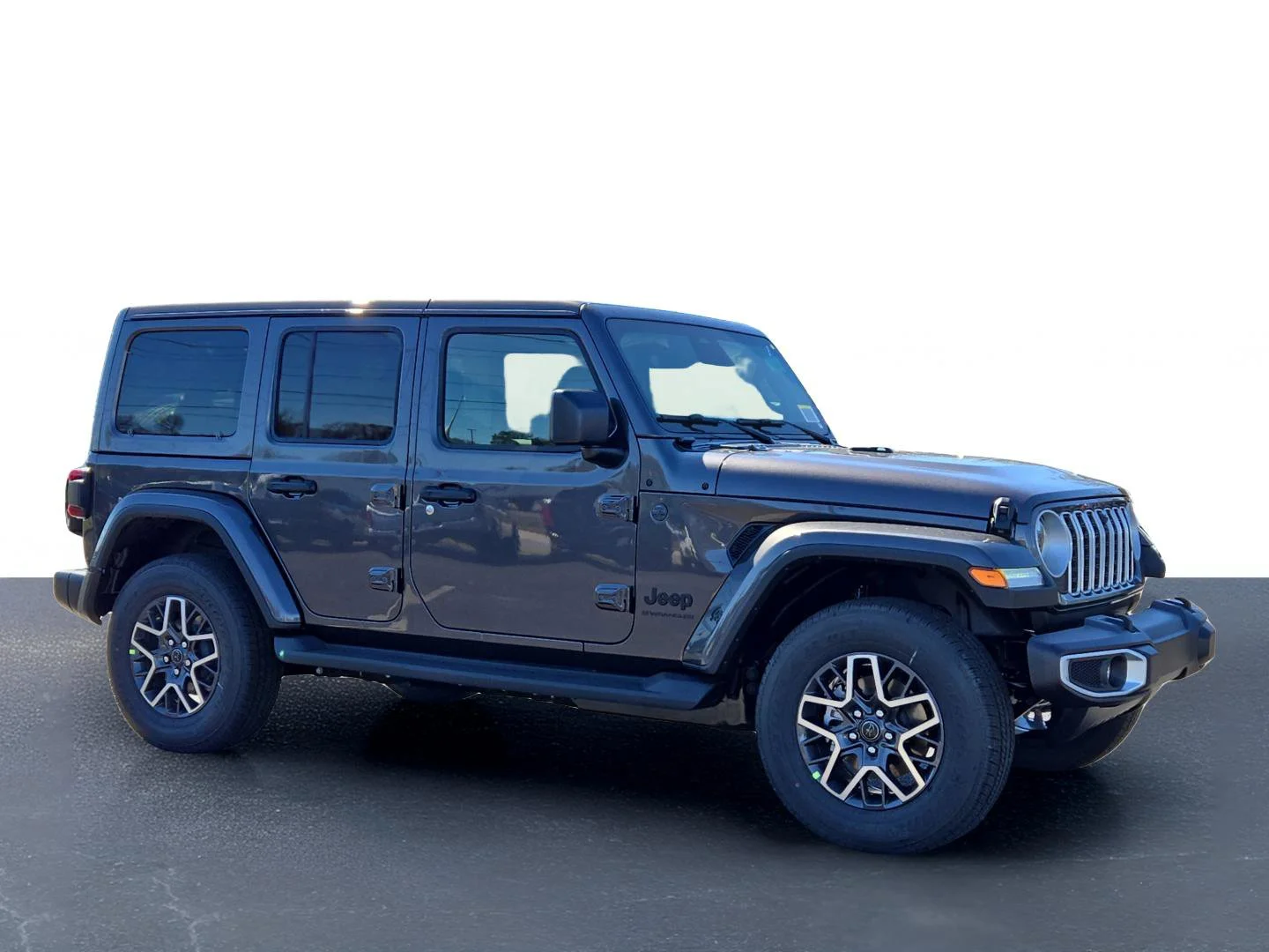 New 2026 Granite Crystal Metallic Clearcoat Jeep Sahara image 5