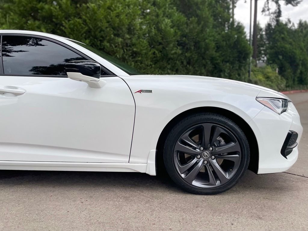 Used 2022 Platinum White Pearl Acura A-Spec Package image 1