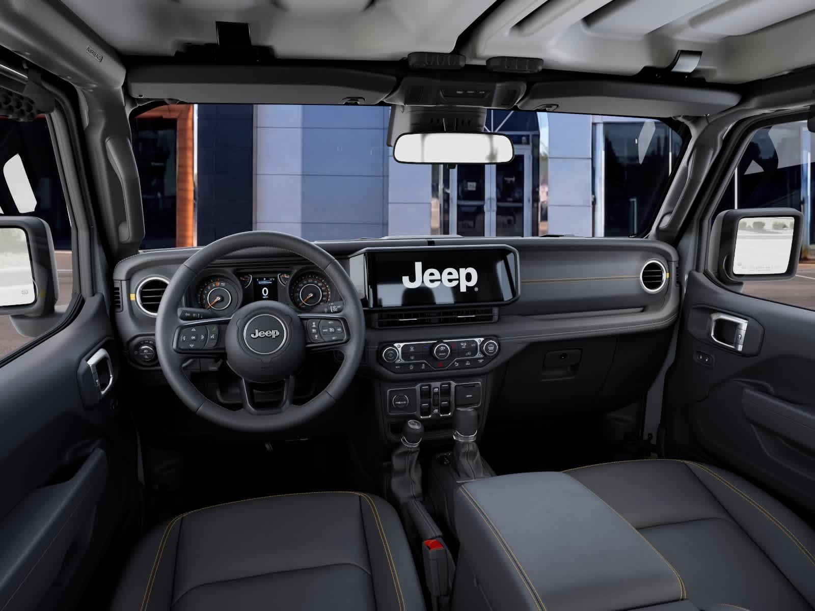 New 2026 Bright White Clearcoat Jeep Sahara image 14