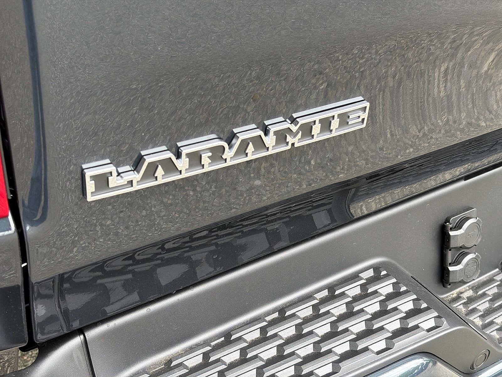 New 2027 Forged Blue Metallic Exterior Paint RAM Laramie Crew Cab 4x4 5