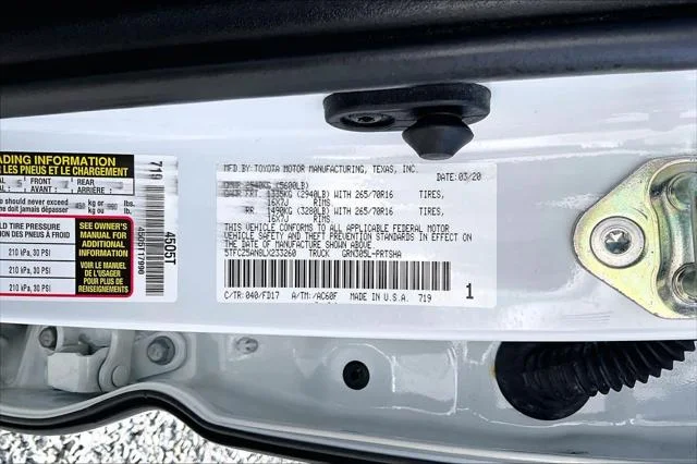 Certified Used 2020 ICE CAP Toyota  image 37