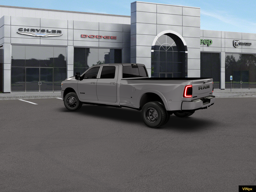 New 2026 Ceramic Gray Clear-Coat Exterior Paint RAM Laramie image 3