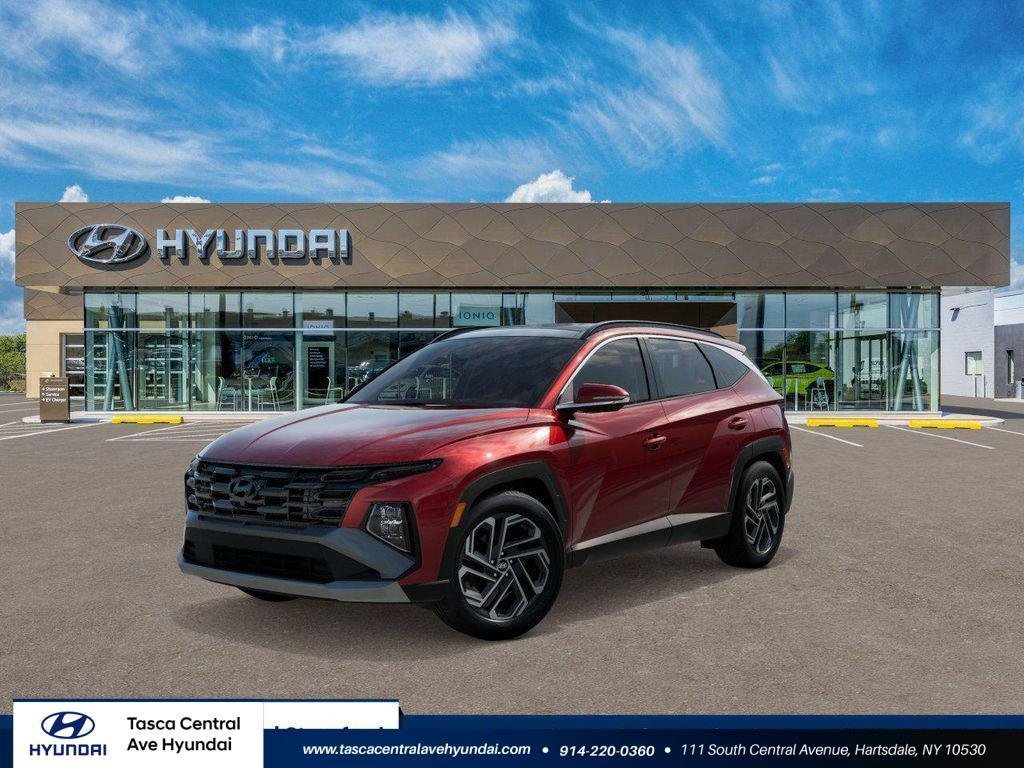 Red 2026 Hyundai Tucson Hybrid Plug-In SUV / Crossover All-Wheel Drive 