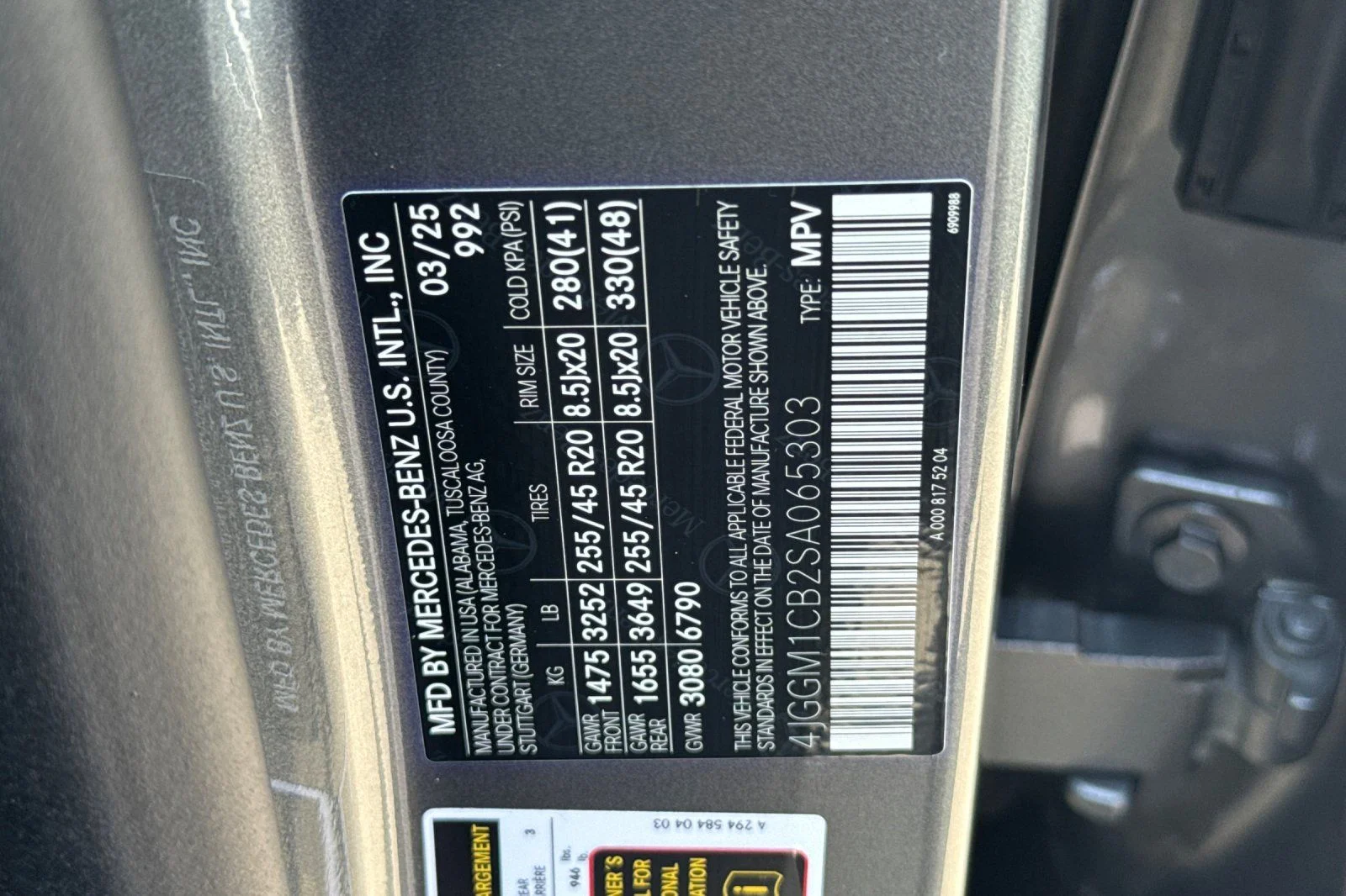 Certified Used 2025 Gray Mercedes-Benz 350 SUV image 37