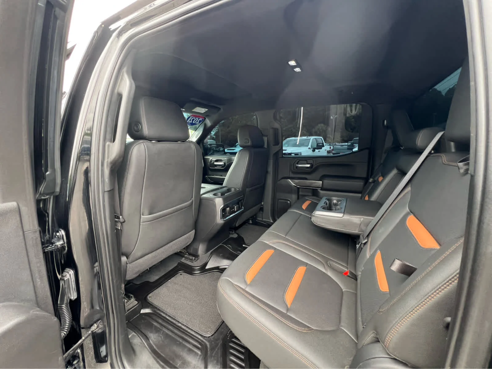 Used 2021 EBONY TWILIGHT METALLIC GMC AT4 image 6