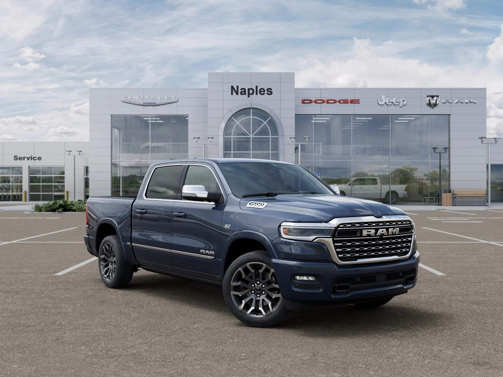 New 2026 Forged Blue Metallic Exterior Paint RAM Limited image 31