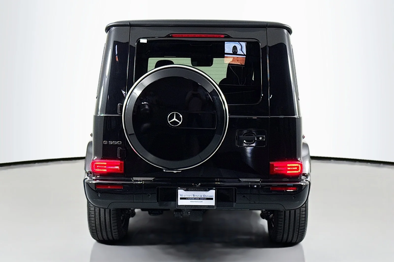 Certified Used 2025 Obsidian Black Metallic Mercedes-Benz G 550 image 4