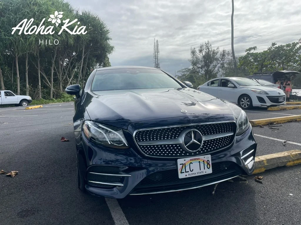 Used 2020 Blue Mercedes-Benz E 450 image 1
