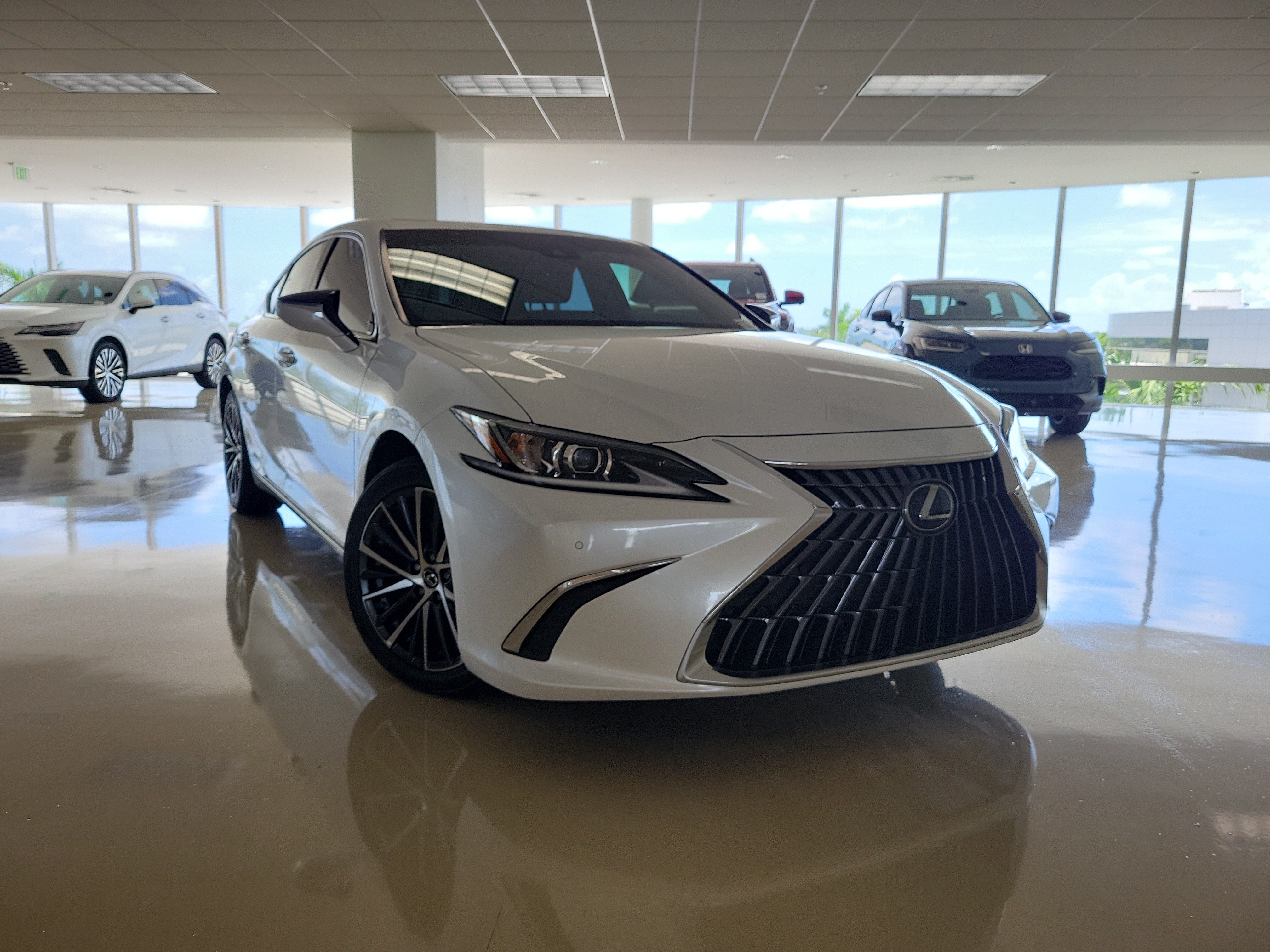 Certified Used 2024 Eminent White Pearl Lexus ES 250 image 2