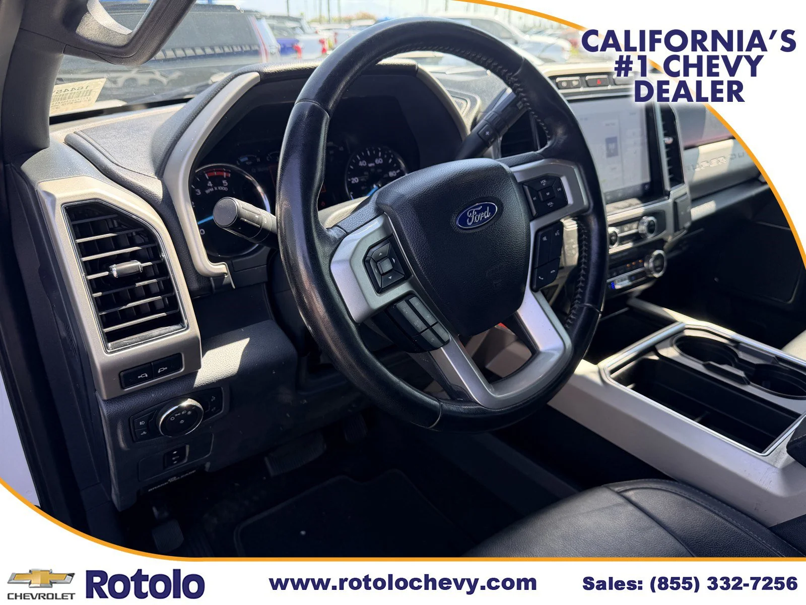 Used 2022 OXFORD WHITE Ford LARIAT image 15
