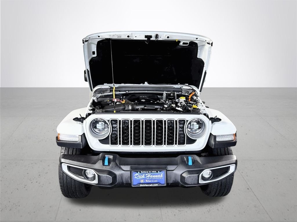 Certified Used 2024 White Jeep Sahara 4xe image 22