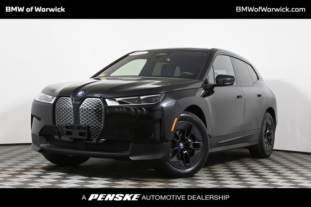 Certified Used 2024 Black Sapphire Metallic BMW xDrive50 image 1