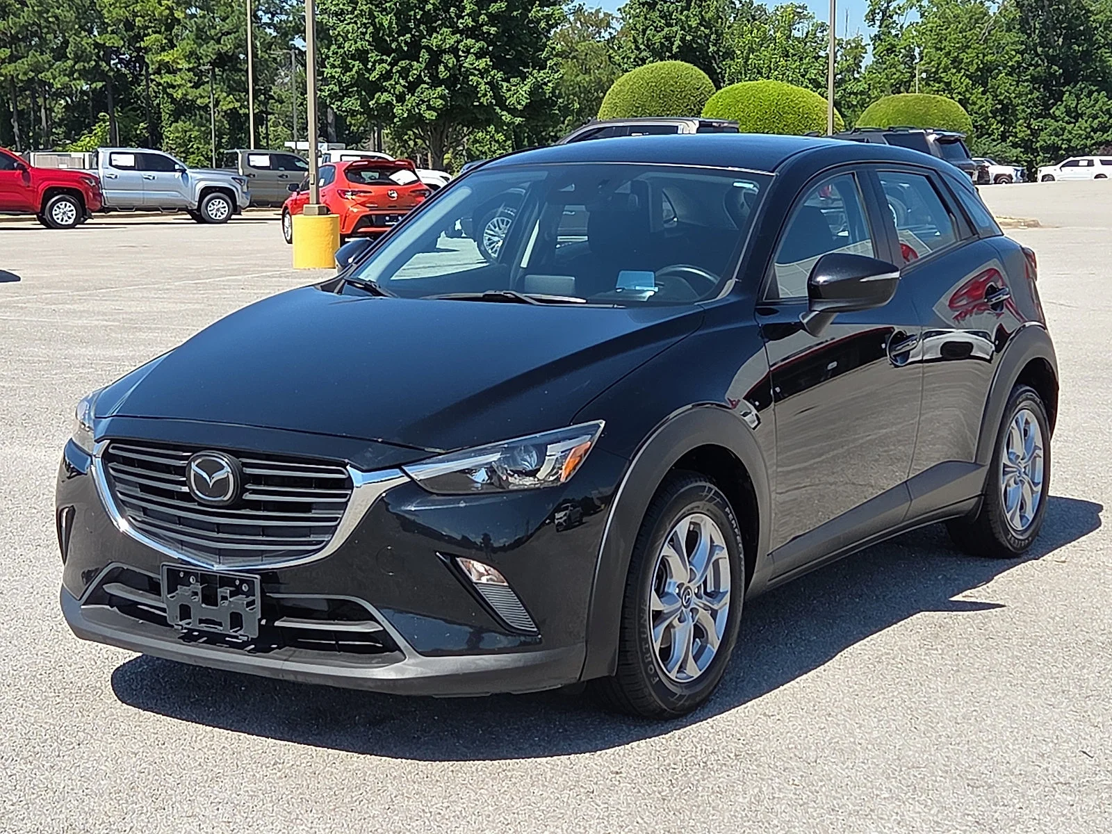 Used 2020 Jet Black Mica Mazda Sport image 2