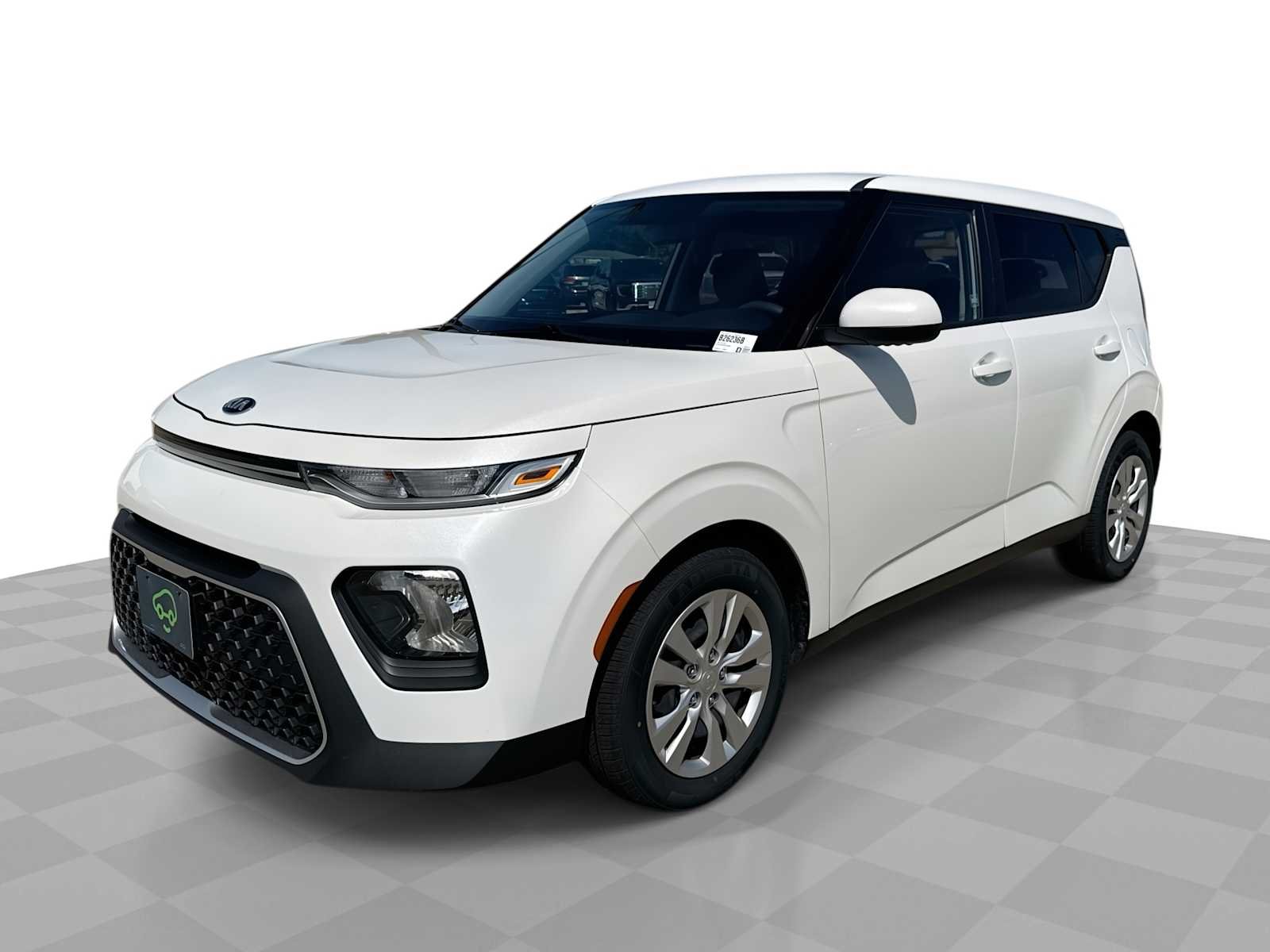 Used 2021 White Kia LX image 1