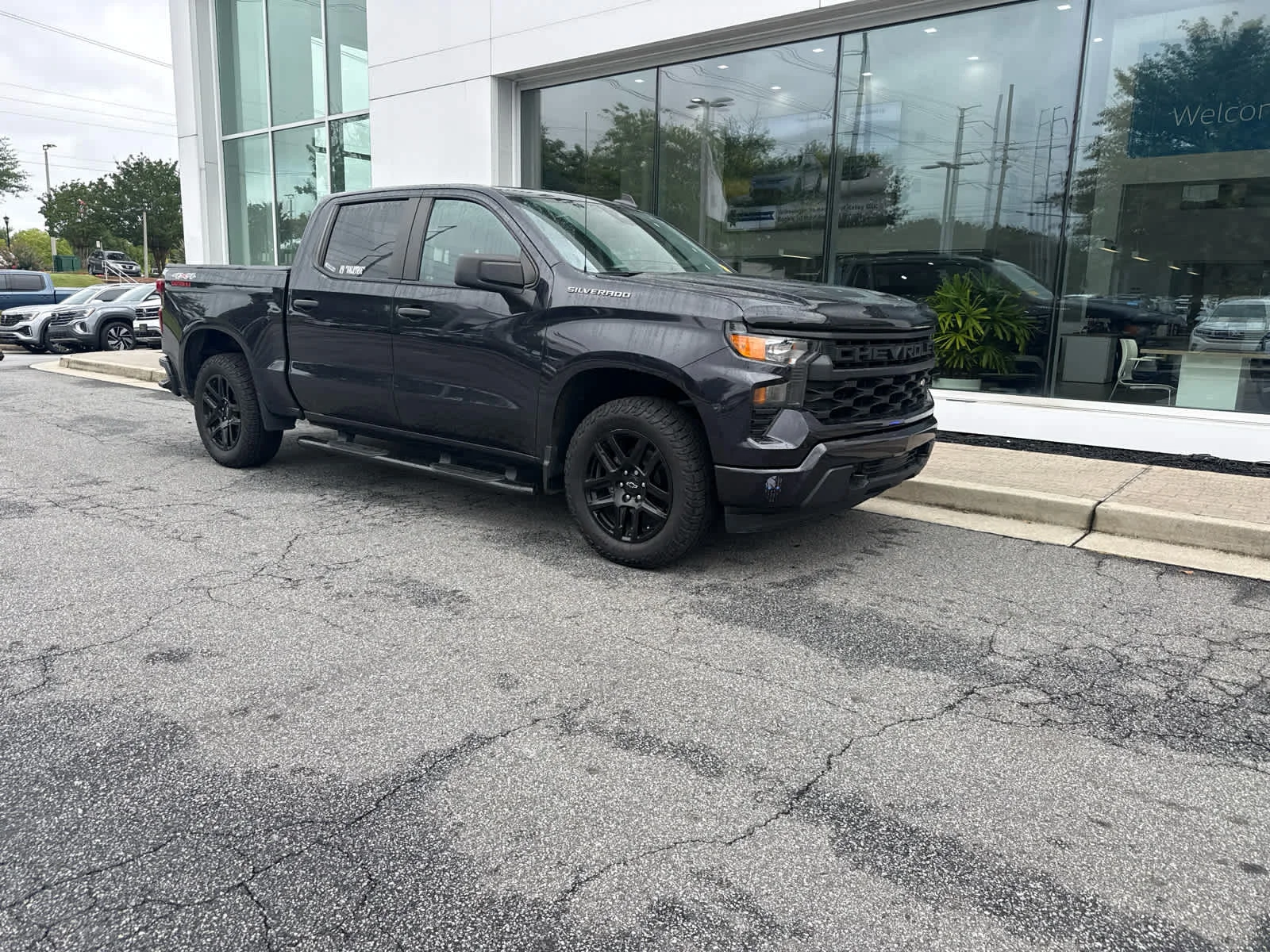 Used 2022 Dark Ash Metallic Chevrolet Custom image 2