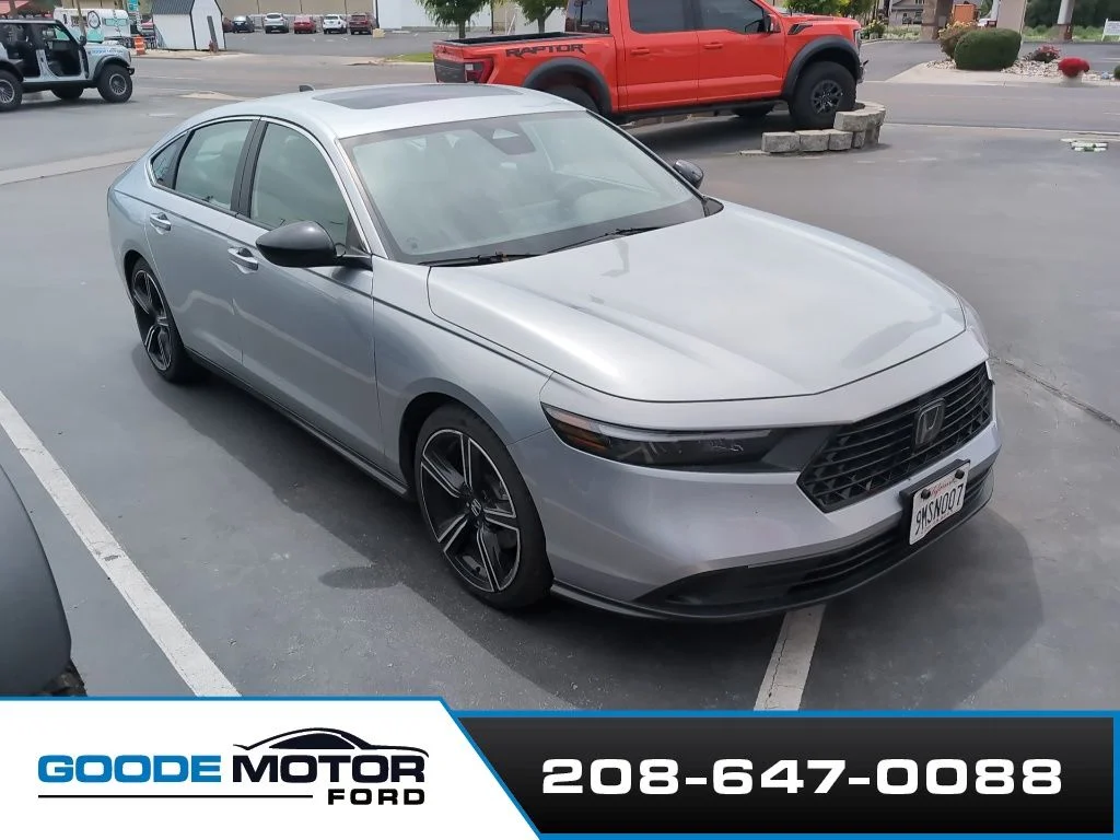 Certified Used 2024 Black Honda Sport image 1