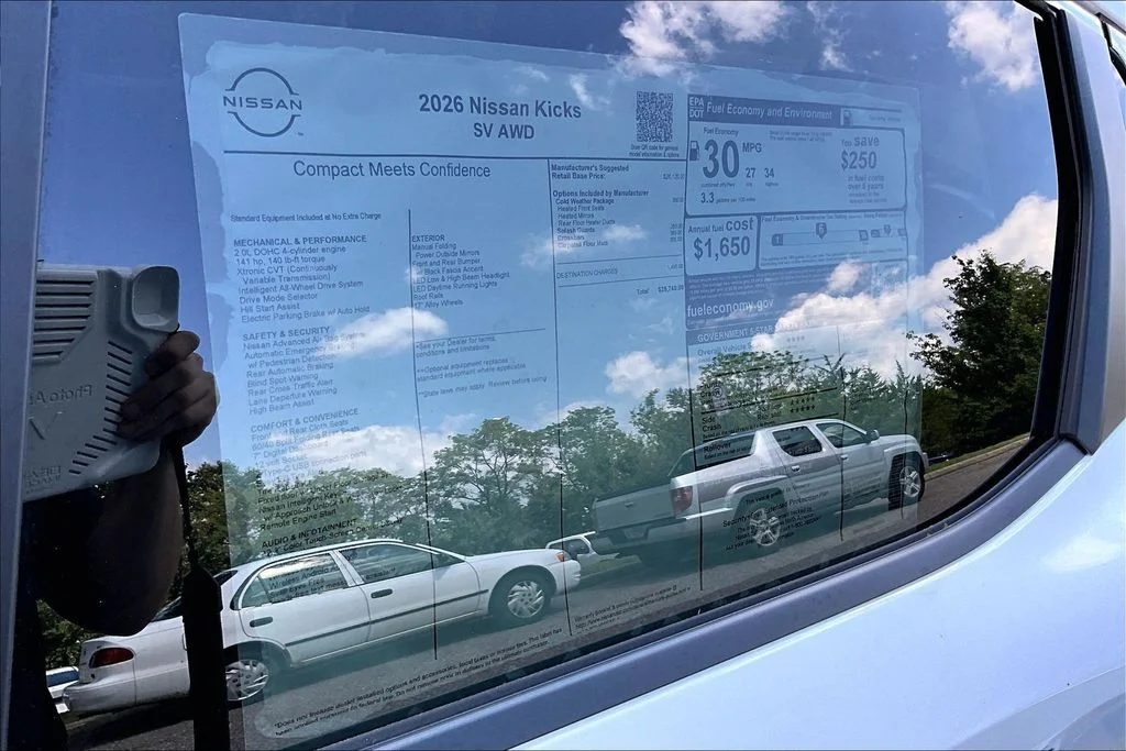 New 2026 White Nissan SV image 13