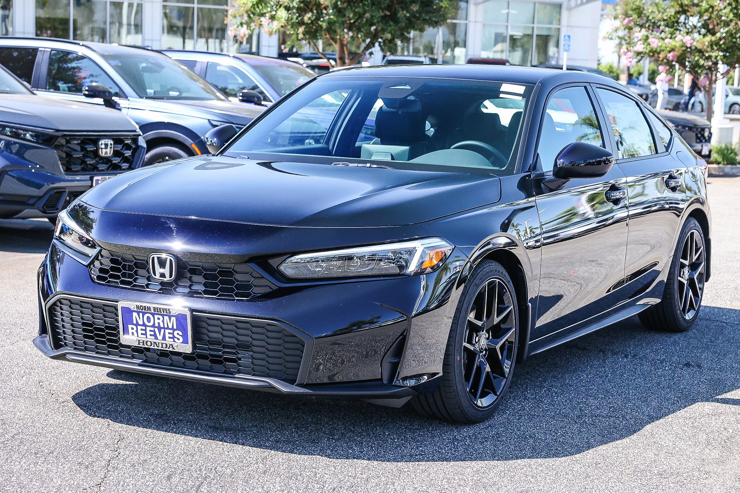 New 2026 Crystal Black Pearl Honda Sport CVT image 3
