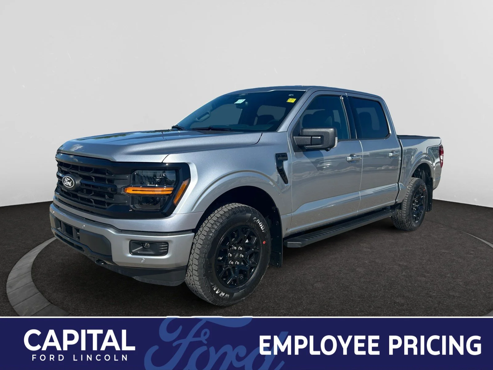 New 2026 Iconic Silver Metallic Ford XLT image 1
