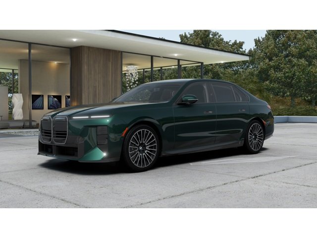 New 2027 Vancouver Green Metallic BMW 740 image 1