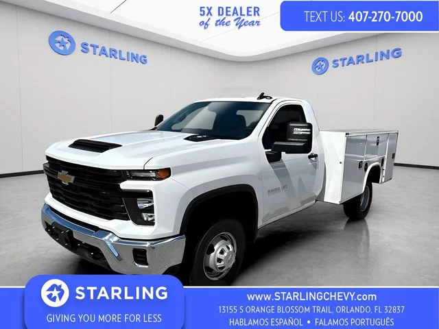 2025 Chevrolet Silverado 3500 HD Chassis Cab Work Truck