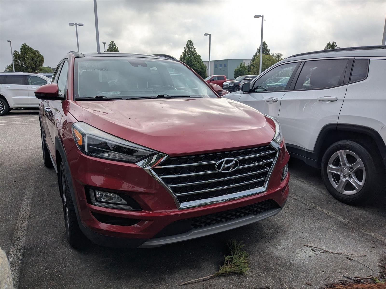 Used 2021 Red Crimson Hyundai Ultimate image 3