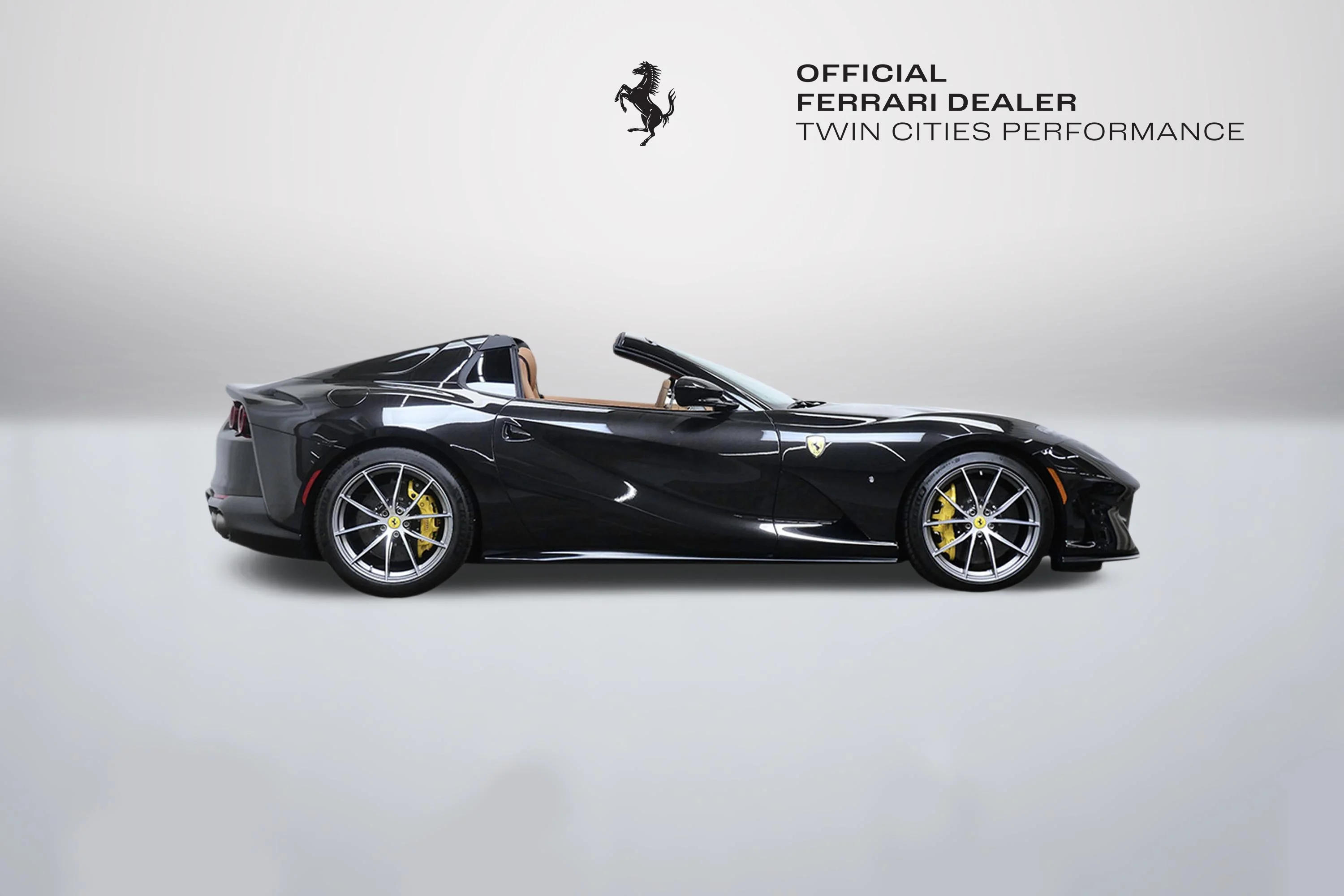Certified Used 2022 Nero Daytona Metallic Ferrari Base image 9