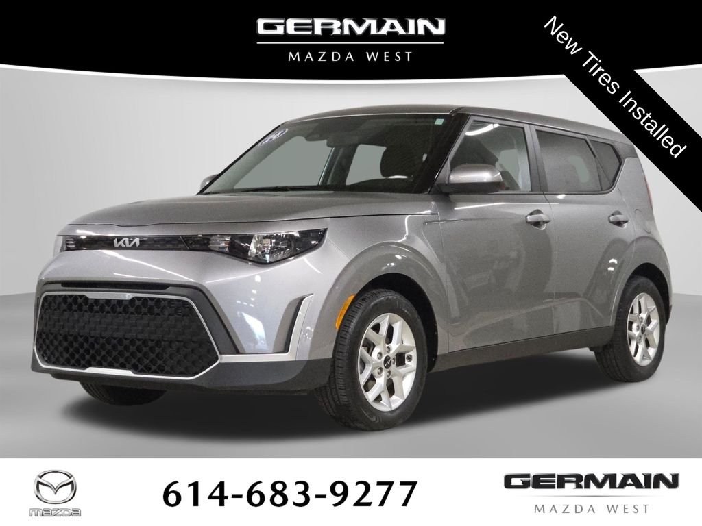 Used 2024 Gray Kia LX image 1