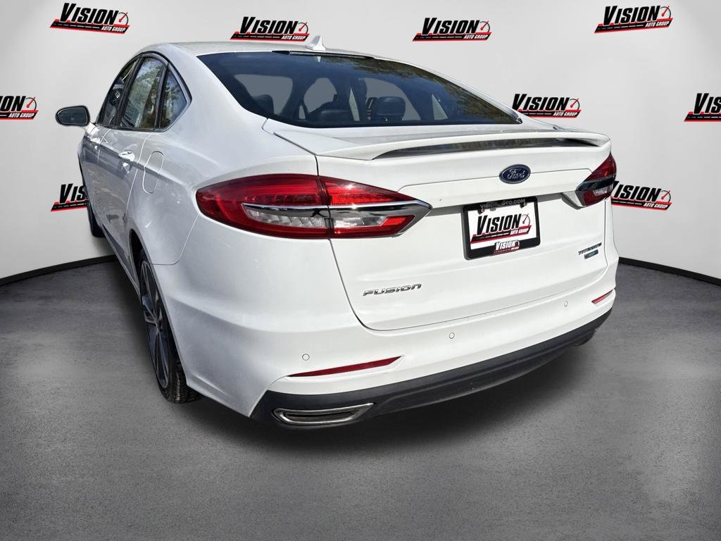 Used 2020 White Ford Titanium image 7