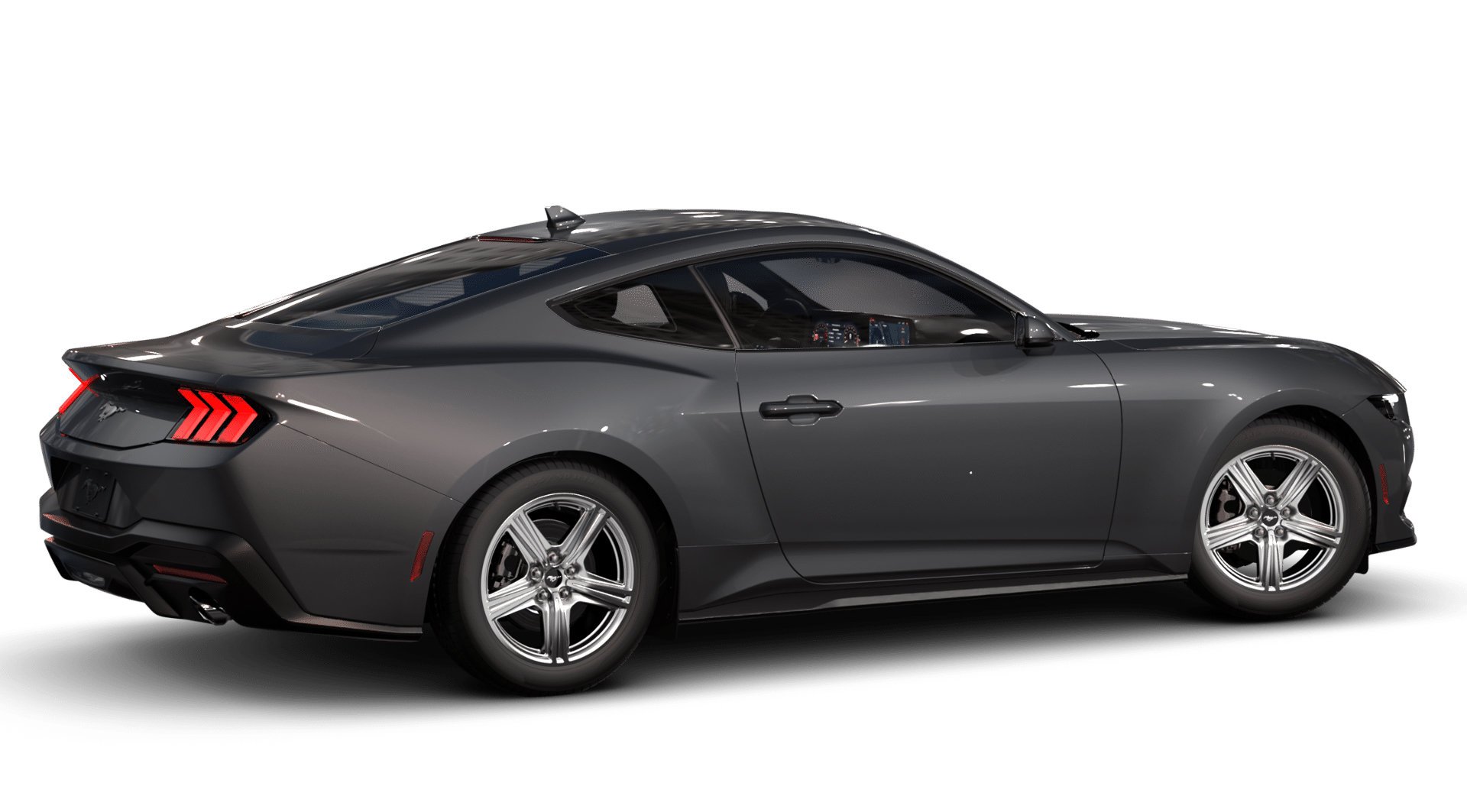 New 2026 Carbonized Gray Metallic Ford EcoBoost Premium Fastback image 3