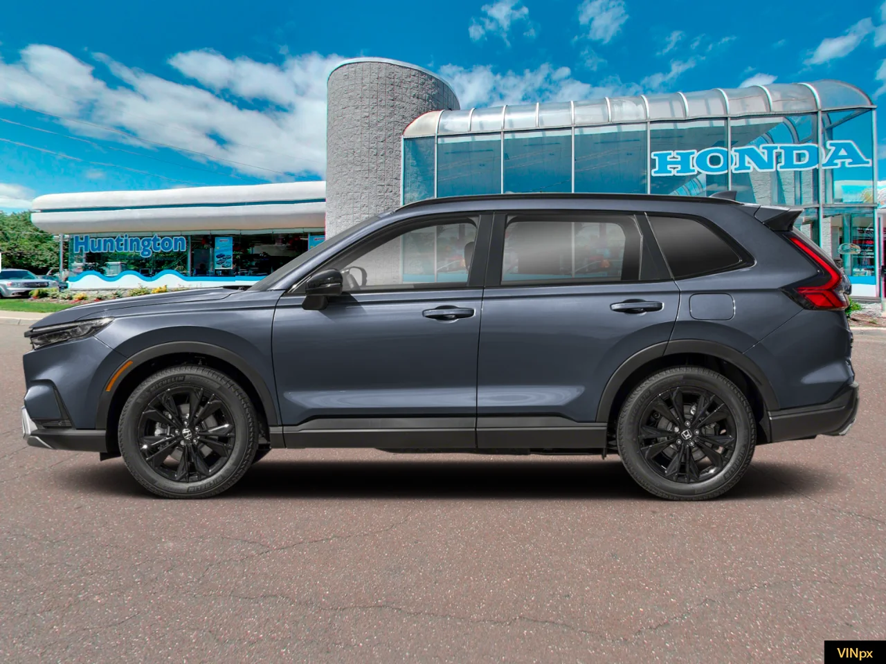 New 2026 Meteorite Gray Metallic Honda AWD Sport Touring image 3