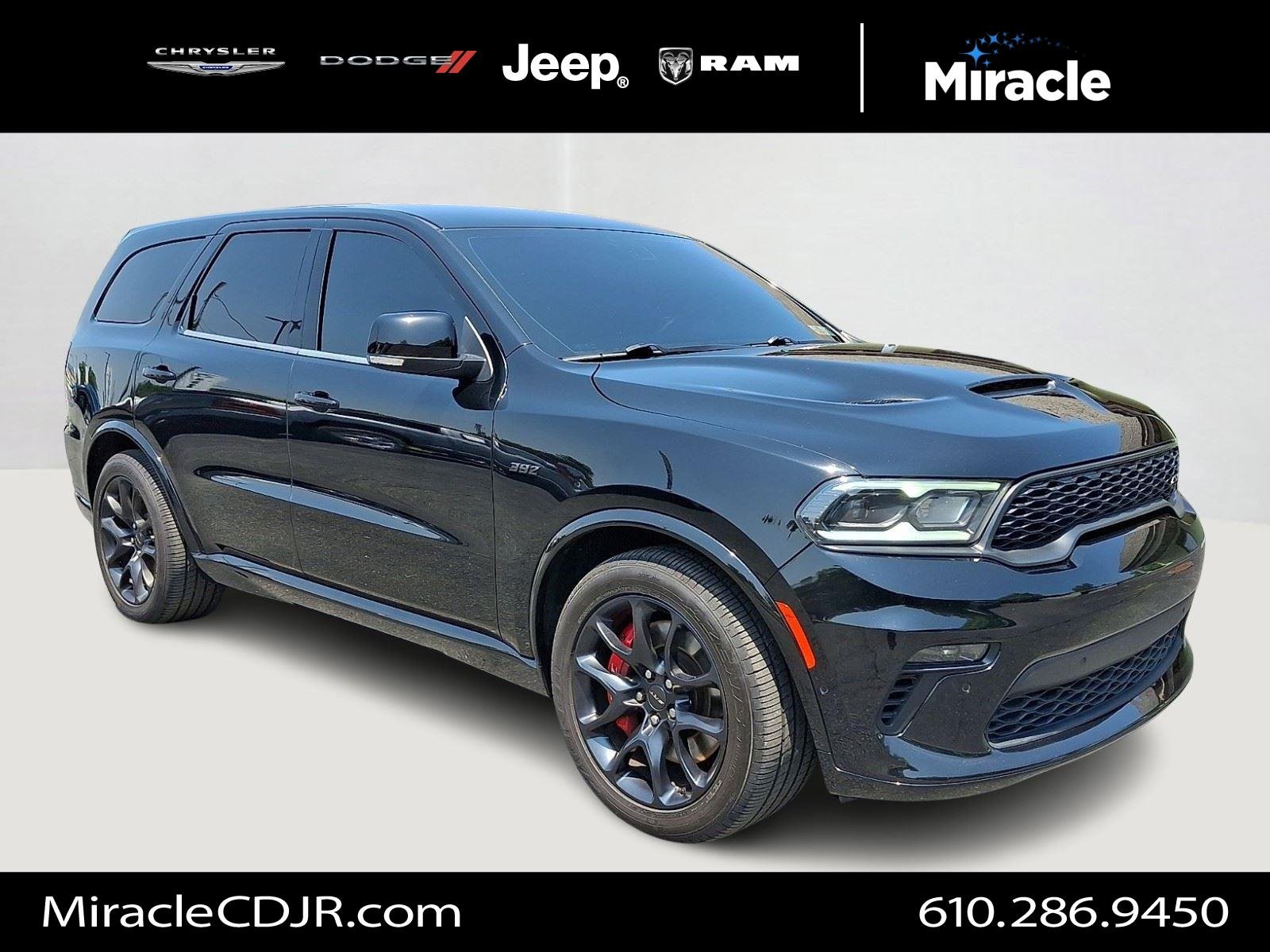 Used 2022 DB Black Clearcoat Dodge SRT 392 image 1