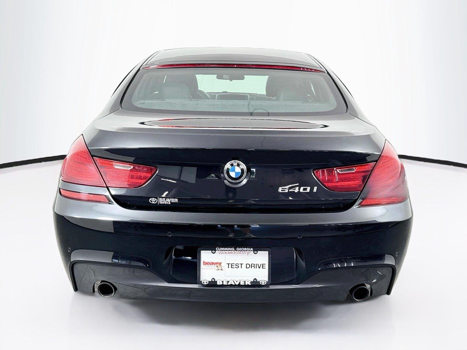 Used 2015 Black Sapphire Metallic BMW 640i image 12