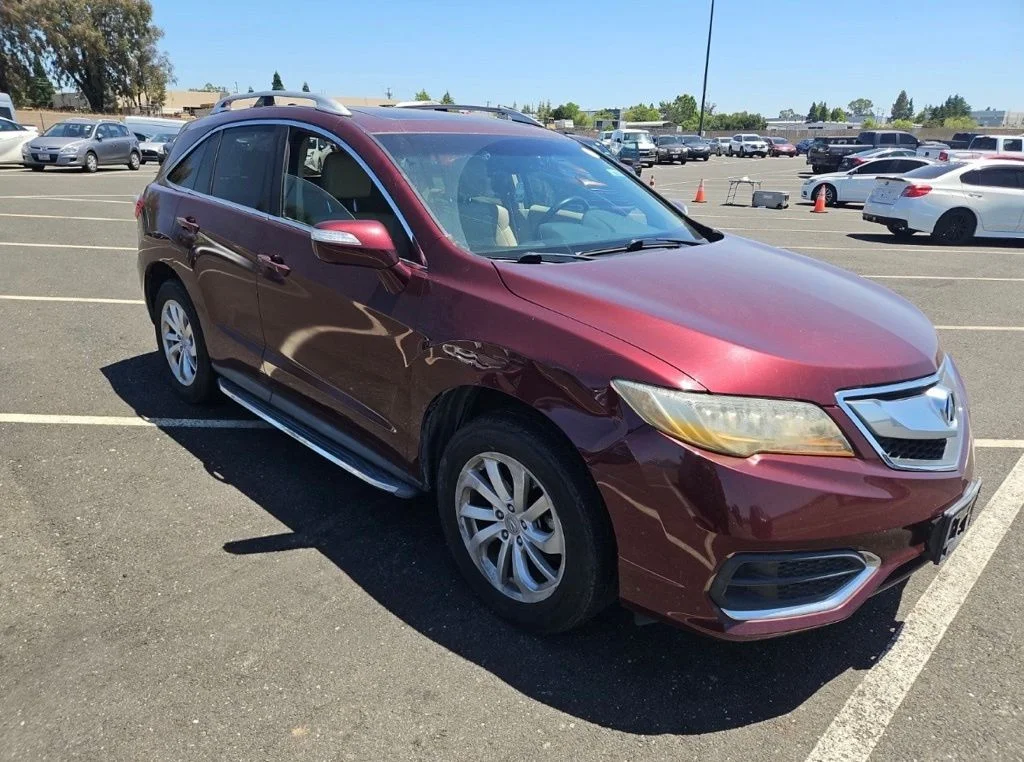 Used 2017 Basque Red Pearl II Acura Base image 2