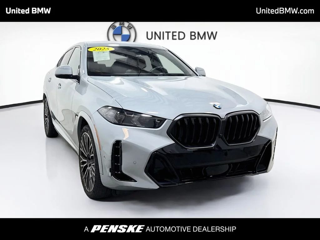 Certified Used 2025 Gray Metallic BMW xDrive40i image 3