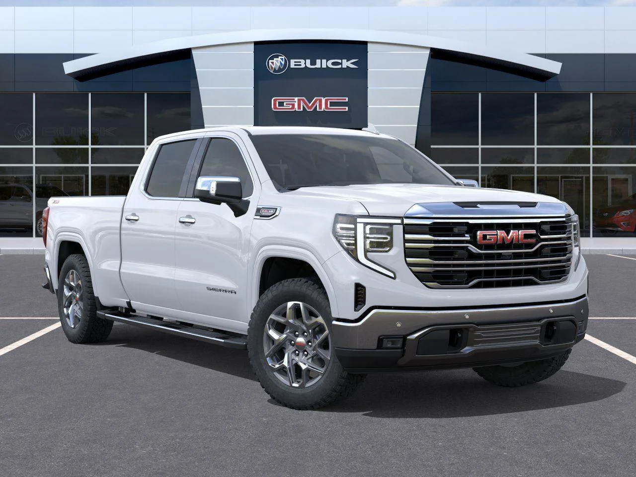 New 2026 Summit White GMC SLT image 7